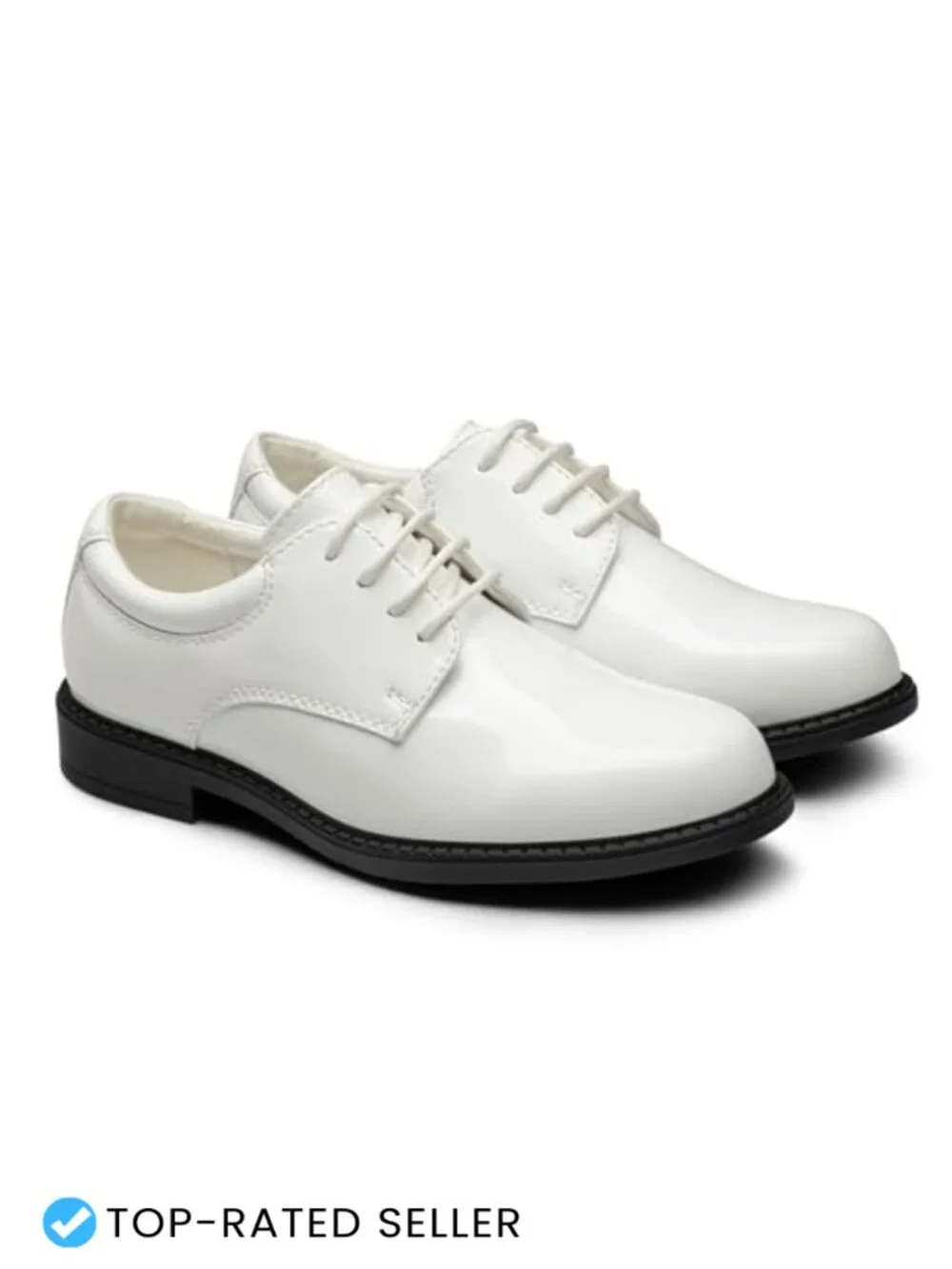 Boys Oxfords Dress Shoes Lace-Up Memory Foam Insole TPR Outsole Formal